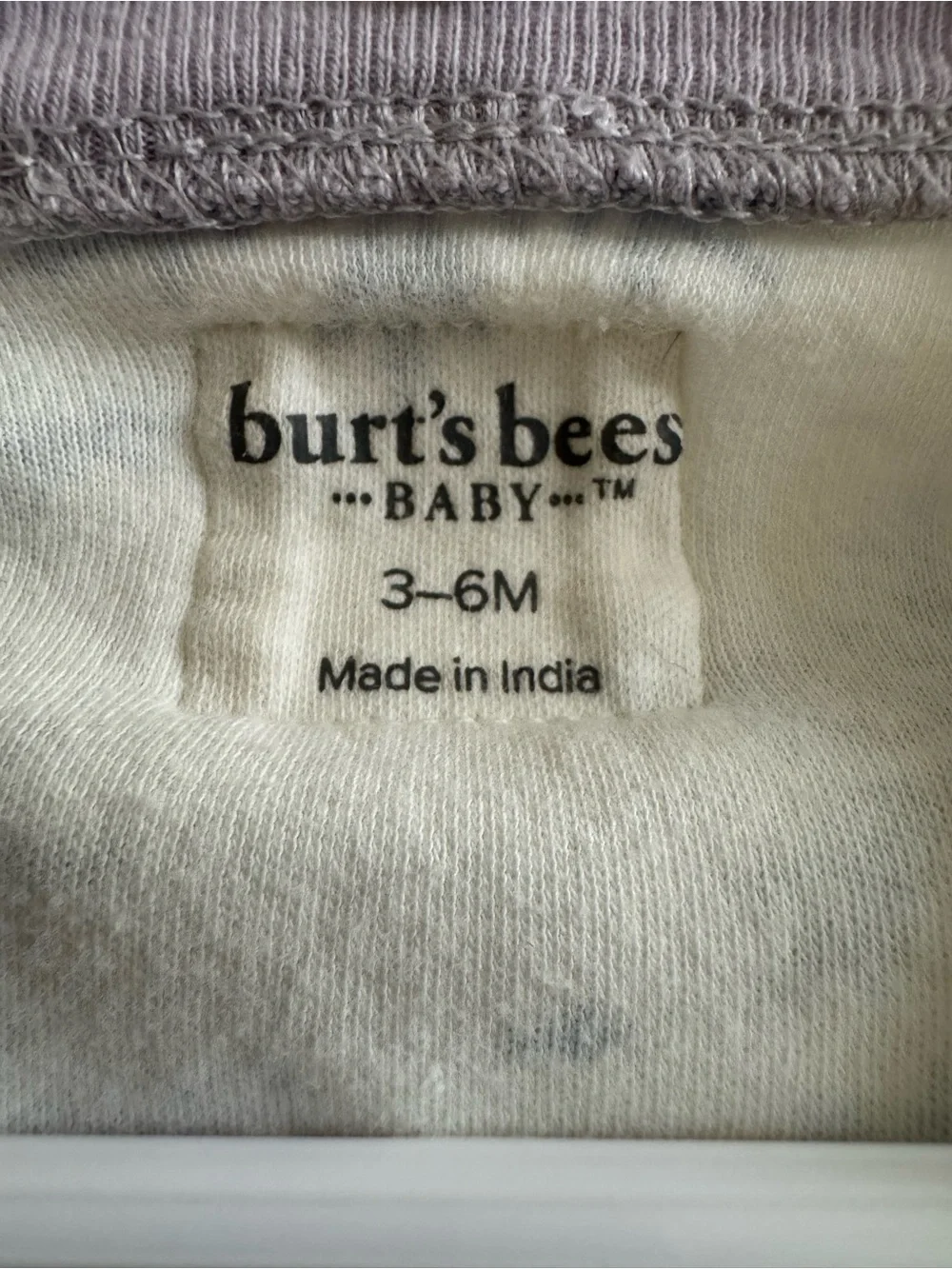 Burt’s Bees Snowflake Onesie